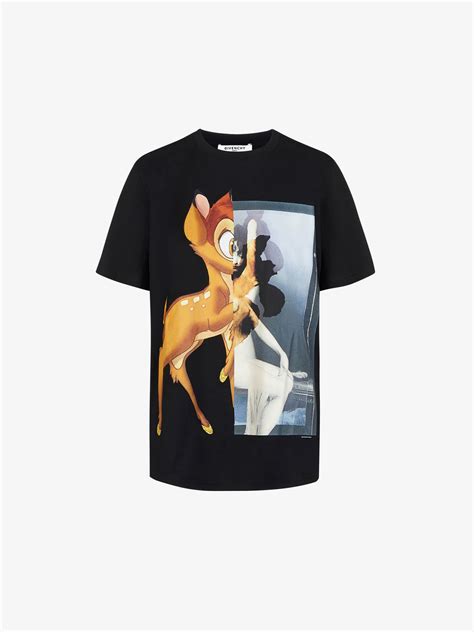 givenchy bambi shirt meaning|givenchy disney t shirts.